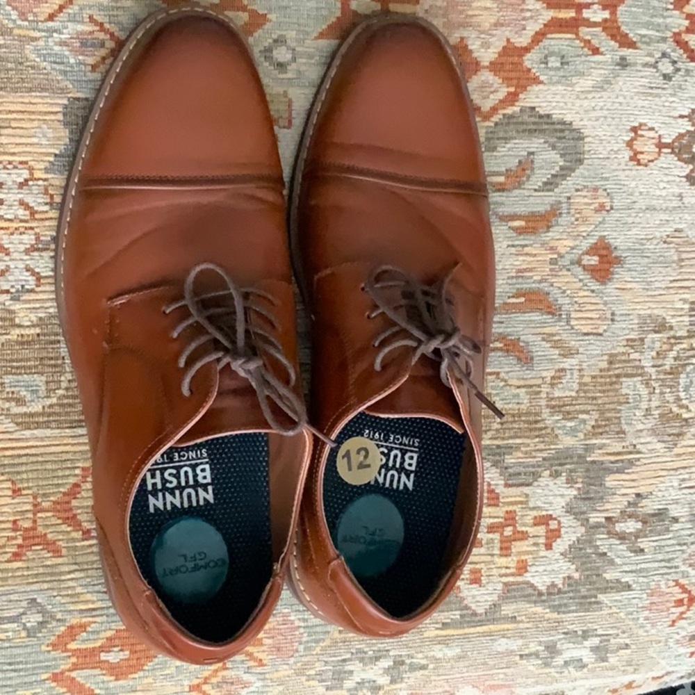 Nunn Bush Centro Flex Cap Toe Oxford Size 12